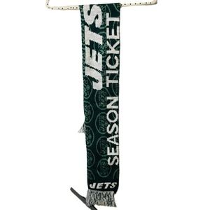 New York Jets Scarf NFL Exclusive Warm Be Green Season Ticket Holder Unisex
